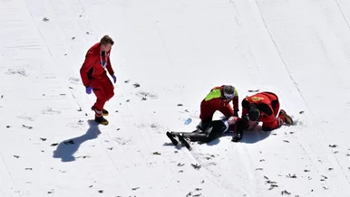 Miniatura: Koszmarny upadek na skoczni w Planicy!...